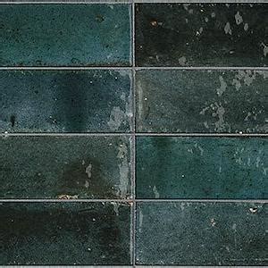 GREEN 6x24 Cm Lux Depth 10 Mm Porcelain Stoneware Tiles Marazzi LUME