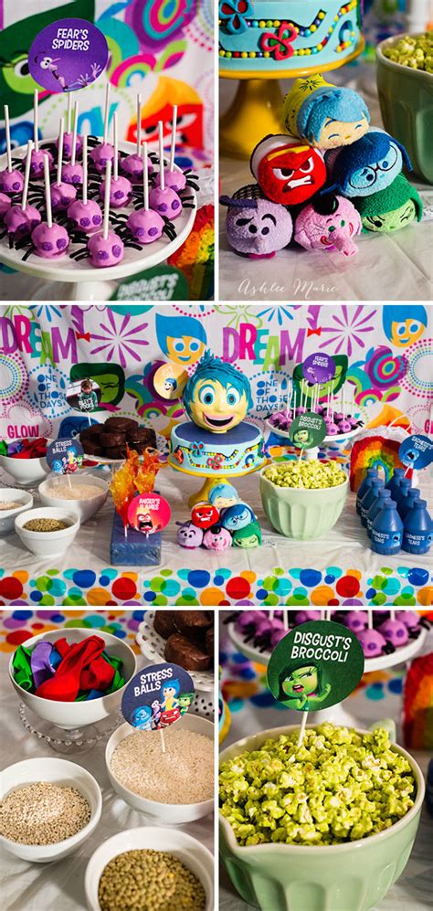 Inside Out Movie Party With Recipes And Printables Ashlee Marie