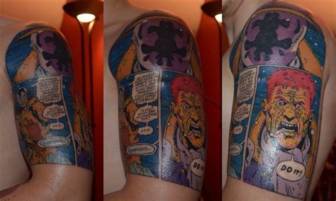 Watchmen Tattoo A Tribute To The Original Comics