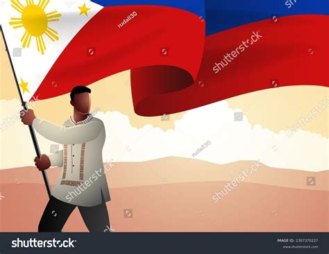 Filipinos Wearing Flag Images Stock Photos Vectors Shutterstock