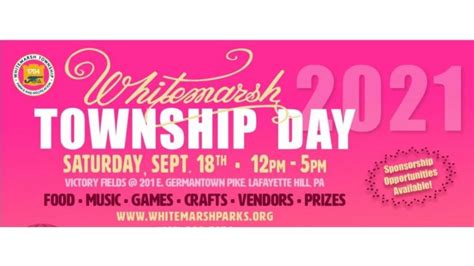 Whitemarsh Township Day MoreThanTheCurve