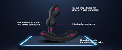 Amazon LOVENSE Edge Prostate Massager Vibrator Sex Toys For Men APP Remote Control