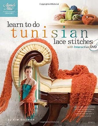 Learn To Do Tunisian Lace Stitches Book Dvd Annie S Attic Crochet