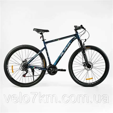 Спортивный велосипед Corso Alpha 29" стальная рама 21" оборудование ...