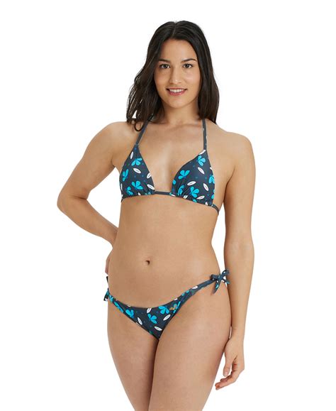 Costum De Baie Femei Din Doua Piese W Arena Bikini Triangle Allover Arena Rom Nia