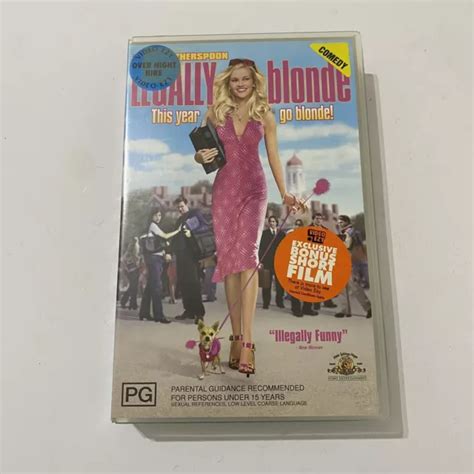 LEGALLY BLONDE VHS VideoEzy Ex Rental VHS Video Tape S
