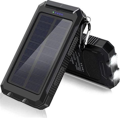 Solar Powerbank Mah Zonne Energie Waterdicht Ip