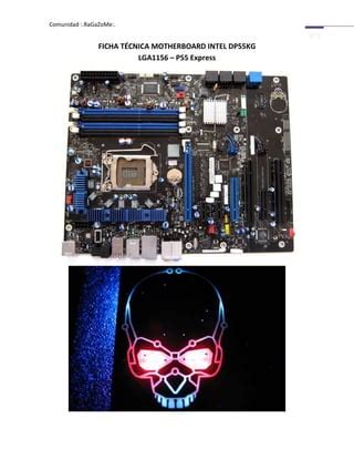 Ficha Tecnica Motherboard Intel Dp55 Kg PDF