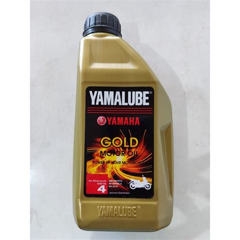 Jual Oli Yamalube Gold 800 Ml 10W 40 Ori Shopee Indonesia