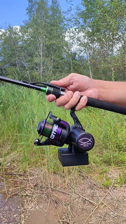 Рыболовная катушка. Рыболовная электрокатушка. Электрокатушка. #рыбалка ...