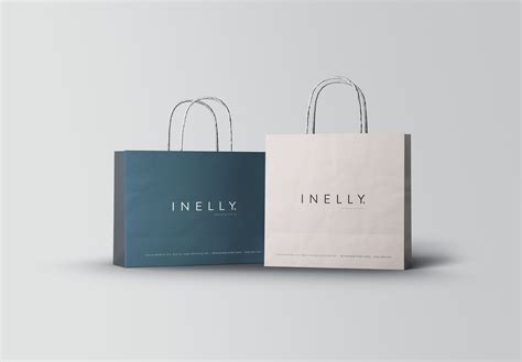 Paper Shopping Bag Mockup Psd