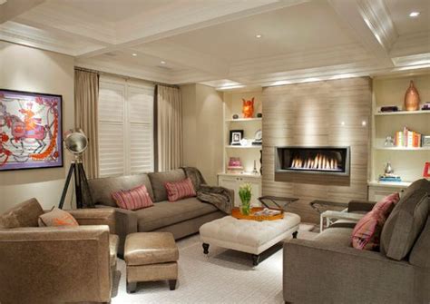 Interior Design Ideas For Living Room With Fireplace | Bryont Rugs and ...