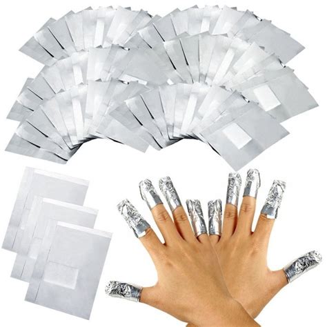 Aluminium Foil Gel Polish Remover Wraps with Acetone | Aluminum foil ...