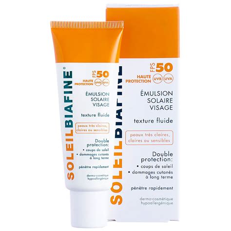 Soleil Biafine Mulsion Solaire Spf Johnson Johnson Au Meilleur