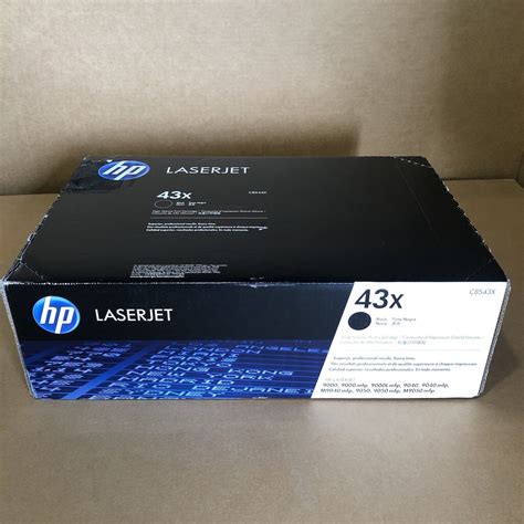 Genuine Hp C X X Black Toner Cartridge New Sealed