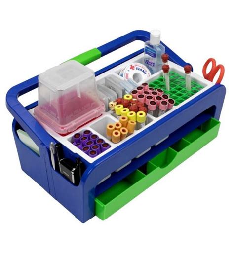 Droplet Phlebotomy Collection Tray With Small Tube Rack