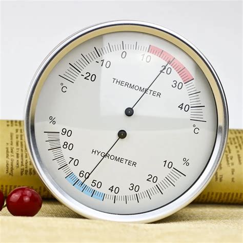 5 Inches Hot selling Wall mounted household thermometer hygrometer air ...