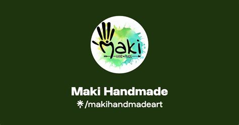 Maki Handmade Instagram Facebook Linktree