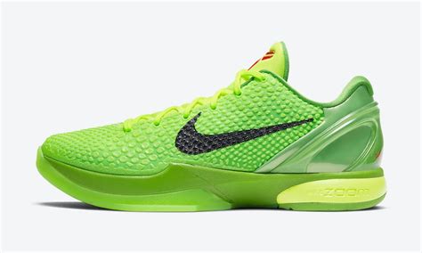 Nike Kobe 6 Protro「grinch」官图释出 Nowre现客