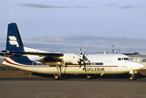 The Story Of Icelandairs Fokker 50 Fleet