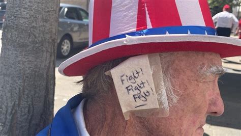 Meet The Trump Supporters Sporting Ear Patches At The Rnc