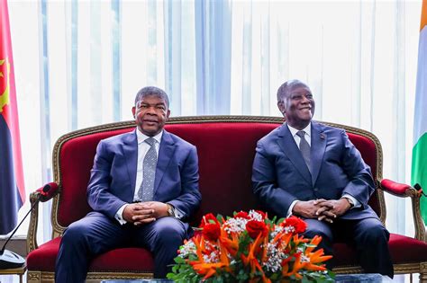 C Te Divoire Angola Ouattara Et Jo O Louren O Vont Diversifier Leur