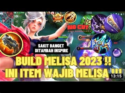 Melissa Masih Terlalu Op Lawan Cling Di Gold Line Mobilelegends Youtube