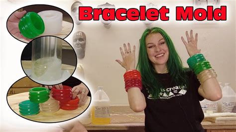 Silicone Mold Making Resin Casting Tutorial Bracelet Mold Cast