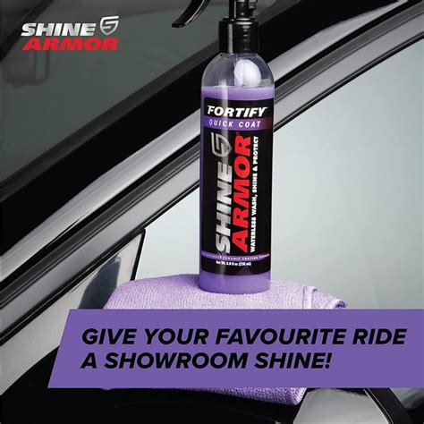 Shine Armor Hydrophobic Ceramic Car Coating Fortify Quick