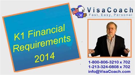 K Fiance Visa Financial Eligibility Requirements K Youtube