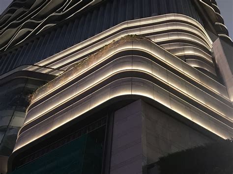 Outdoor Facade Outline Tube Light Building Facade Lighting High