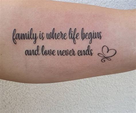 Pin by Rosexshea on Tattoos | Tattoo quotes, Family quotes tattoos ...