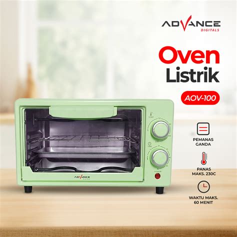 Jual Ready Stock Advance Oven Electric Oven Listrik Aov