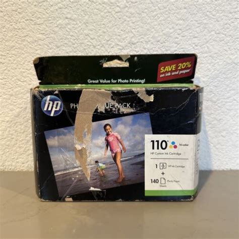 Genuine Hp Photo Value Pack Tri Color Cartridge Exp Photo