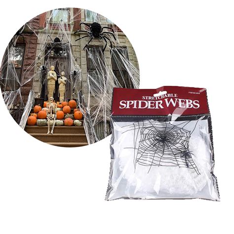 Artificial Spider Web Halloween Decoration Orbisify