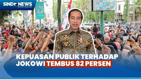 Kepuasan Publik Terhadap Kinerja Presiden Jokowi Meningkat Jelang Akhir