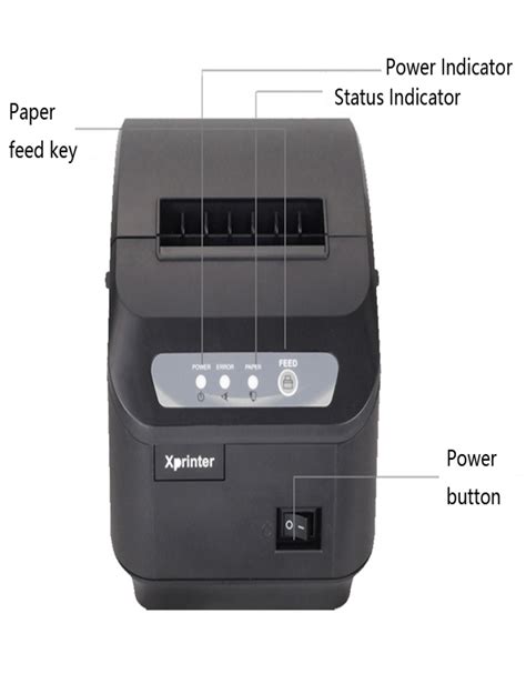 Impresora térmica Xprinter XP Q200II 80 mm USB US plug