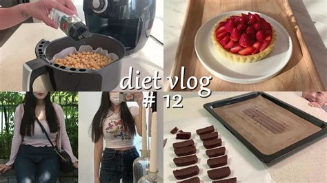 Diet Vlog 맛있는 다이어트 식단 레시피ㅣ다이어터의 식단일기ㅣ다이어트 브이로그ㅣ육아맘ㅣ과일청ㅣ병아리콩팝콘ㅣ곤약젤리ㅣ쌀로 만든 딸기타르트 Youtube