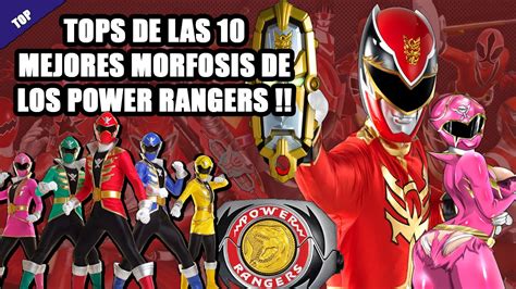 Top Las Mejores Morfosis De Los Power Rangers Resubido Youtube