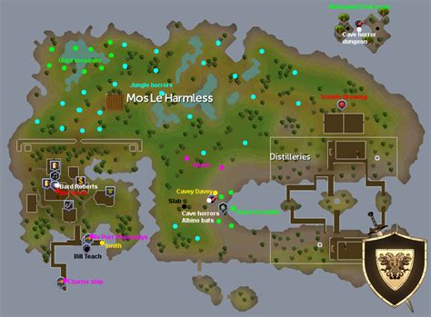 Mos Leharmless Map Runescape Guide Runehq