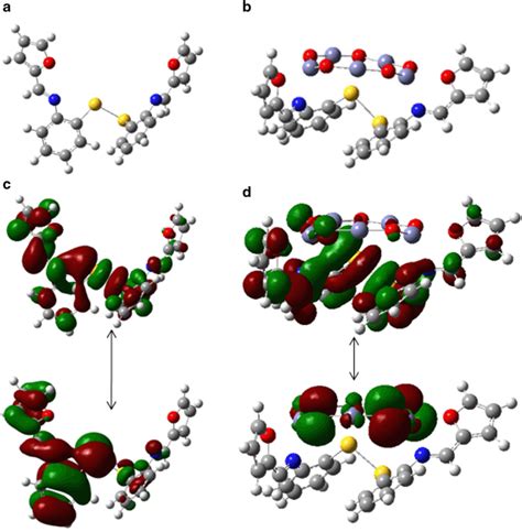 A Dft Optimized Structure Of Organic Receptor 1 B Dft Optimized Download Scientific Diagram