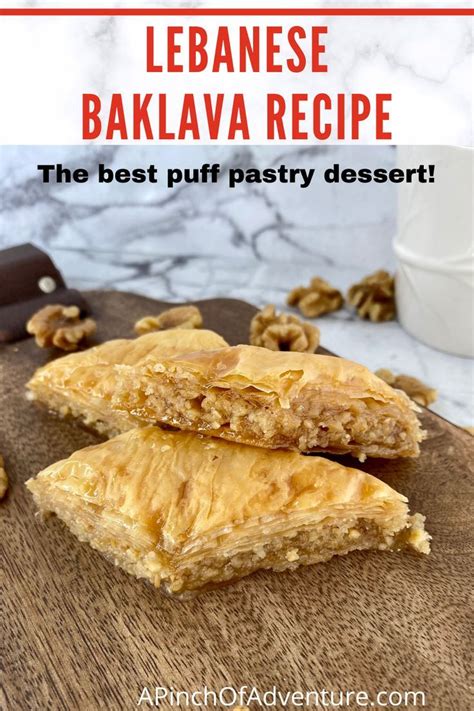 Baklawa The Best Lebanese Baklava Recipe Recipe Baklava Recipe