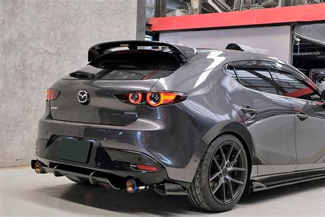 Spoilers Wings Parts Accessories For Mazda 3 BP 2019 2020 2021