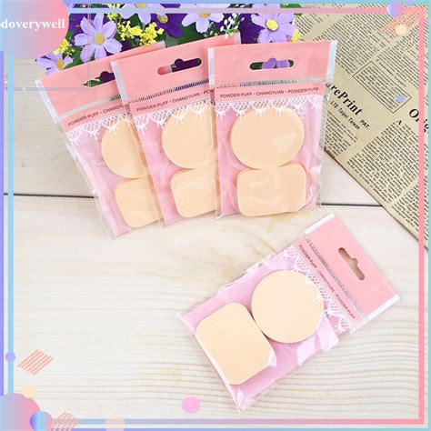 doverywell Sponge Cosmetic Puff Wet Dry Podwójne zastosowanie Puszki