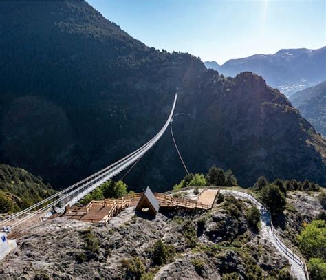 El Puente Tibetano De Andorra De 603 Metros Que Pocos Se Atreven A