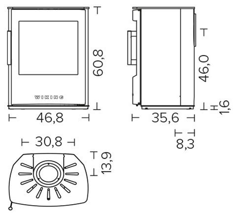 Wiking Mini On Plinth Diagram Dean Forge Stoves