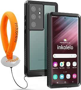 Inkolelo For Samsung Galaxy S Ultra Case Waterproof Bulit In Screen