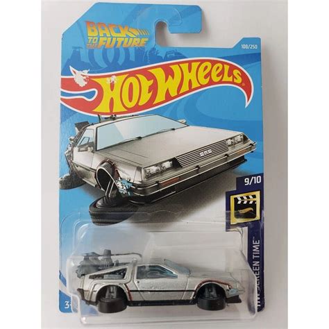 Hot Wheels Delorean De Volta Para O Futuro Hovermode Hw Screen Time Shopee Brasil