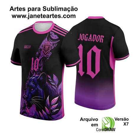 Arte Vetor Camisa De Interclasse Pantera Negra