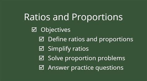 Ratios and Proportions - Wisc-Online OER